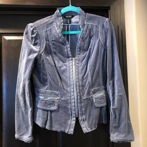 Velvet White House Black Market Blazer